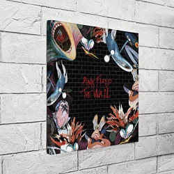 Холст квадратный Pink Floyd: The Wall, цвет: 3D-принт — фото 2
