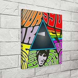 Холст квадратный Pink Floyd, цвет: 3D-принт — фото 2