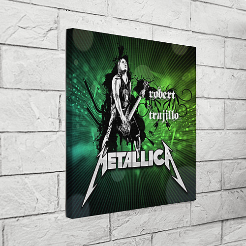 Картина квадратная Metallica: Robert Trujillo / 3D-принт – фото 3