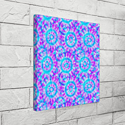 Холст квадратный Tie dye, цвет: 3D-принт — фото 2