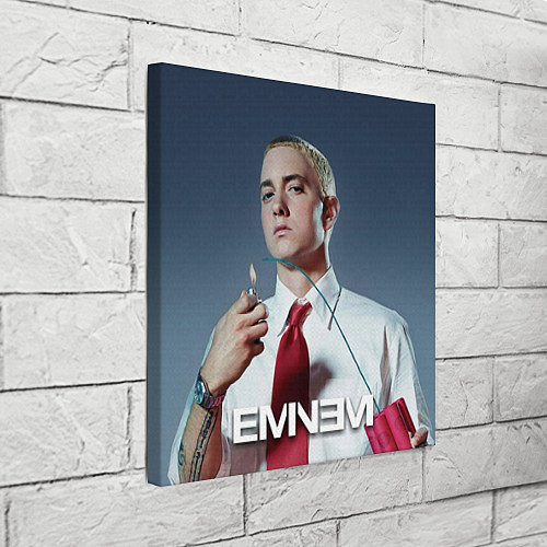 Картина квадратная Eminem Fire / 3D-принт – фото 3