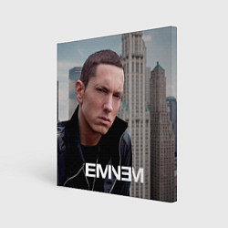 Холст квадратный Eminem: It's Rap, цвет: 3D-принт