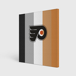 Холст квадратный Philadelphia Flyers, цвет: 3D-принт