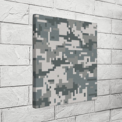 Холст квадратный Камуфляж, цвет: 3D-принт — фото 2
