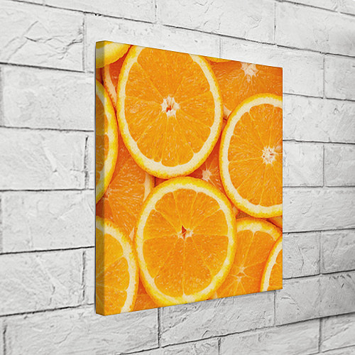 Картина квадратная Апельсин / 3D-принт – фото 3