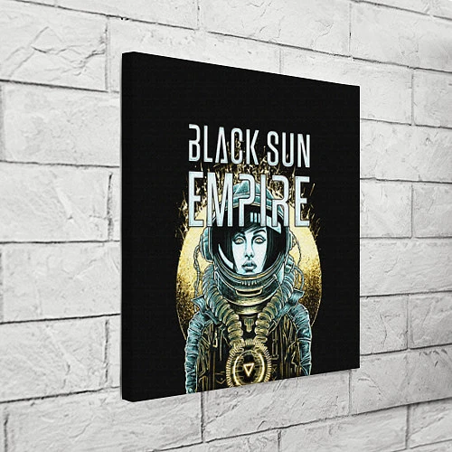 Картина квадратная Black Sun Empire / 3D-принт – фото 3