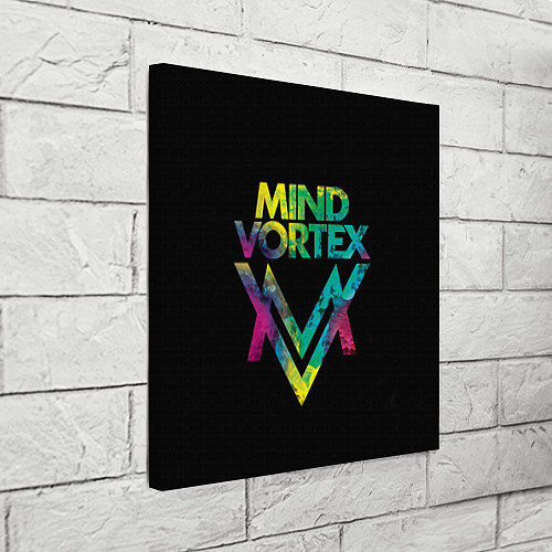 Картина квадратная Mind Vortex Colour / 3D-принт – фото 3