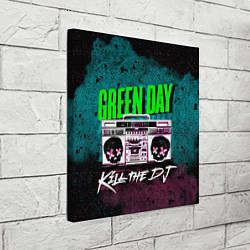 Холст квадратный Green Day: Kill the DJ, цвет: 3D-принт — фото 2