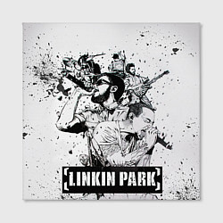 Холст квадратный Linkin Park цвета 3D-принт — фото 2