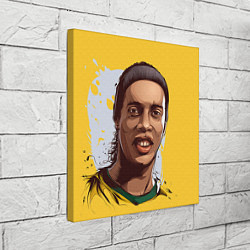 Холст квадратный Ronaldinho Art, цвет: 3D-принт — фото 2