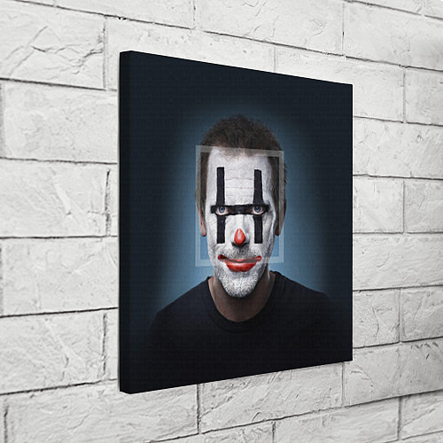 Картина квадратная Clown House MD / 3D-принт – фото 3