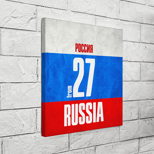 Картина квадратная Russia: from 27 / 3D-принт – фото 3