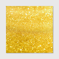 Холст квадратный Золото, цвет: 3D-принт — фото 2