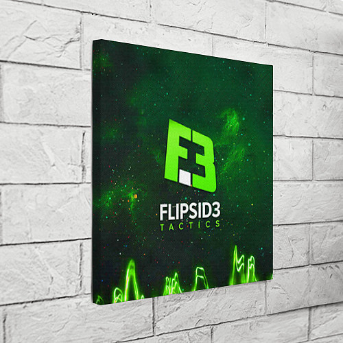 Картина квадратная Flipsid3 Tactics / 3D-принт – фото 3