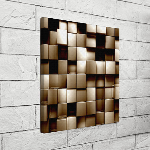 Картина квадратная Кубики / 3D-принт – фото 3
