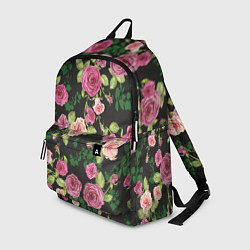 Рюкзак Кусты из роз, цвет: 3D-принт