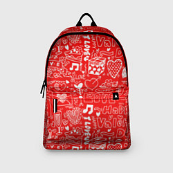 Рюкзак Valentine Pattern, цвет: 3D-принт — фото 2