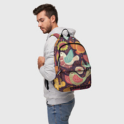 Рюкзак Птички, цвет: 3D-принт — фото 2
