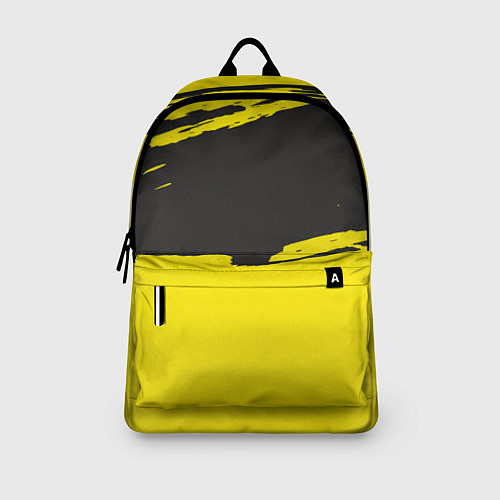 Рюкзак Чёрно-жёлтый / 3D-принт – фото 3