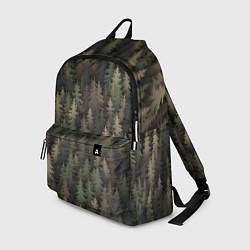 Рюкзак Лесной камуфляж, цвет: 3D-принт