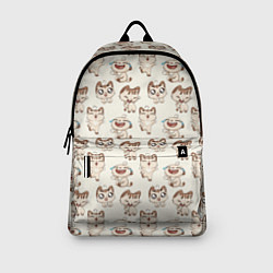 Рюкзак Стикеры котик, цвет: 3D-принт — фото 2