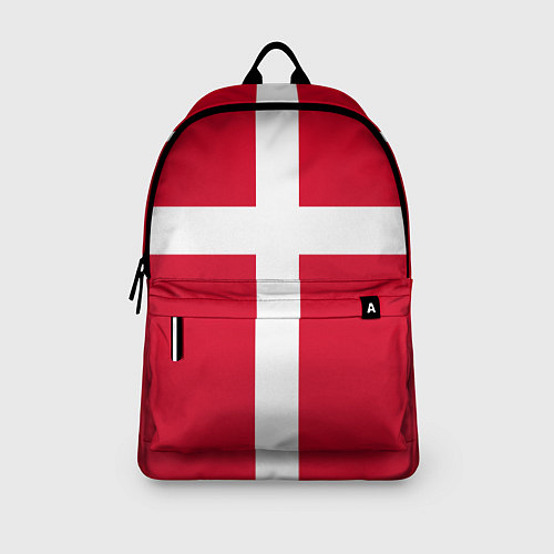 Рюкзак Флаг Дании / 3D-принт – фото 3