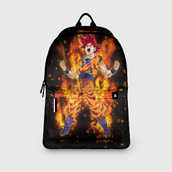 Рюкзак Fire Goku, цвет: 3D-принт — фото 2