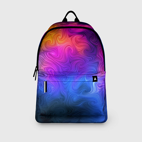 Рюкзак Узор цвета / 3D-принт – фото 3