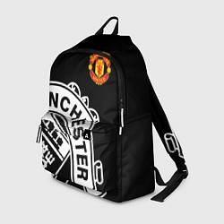 Рюкзак Man United: Black Collection, цвет: 3D-принт