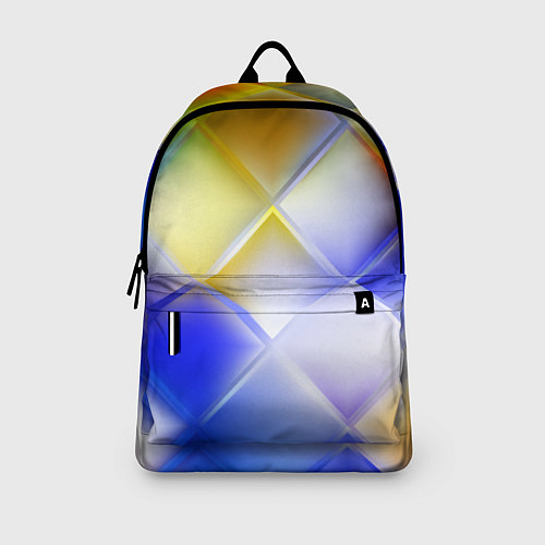 Рюкзак Colorful squares / 3D-принт – фото 3