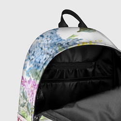 Рюкзак Сирень и Пионы, цвет: 3D-принт — фото 2