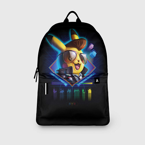 Рюкзак Retro Pikachu / 3D-принт – фото 3