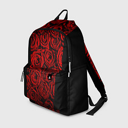 Рюкзак Унисекс / Красные розы, цвет: 3D-принт
