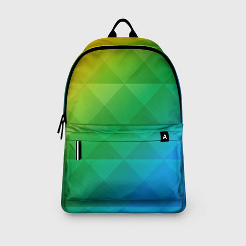 Рюкзак Colored wall / 3D-принт – фото 3