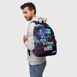 Рюкзак Watch Dogs, цвет: 3D-принт — фото 2