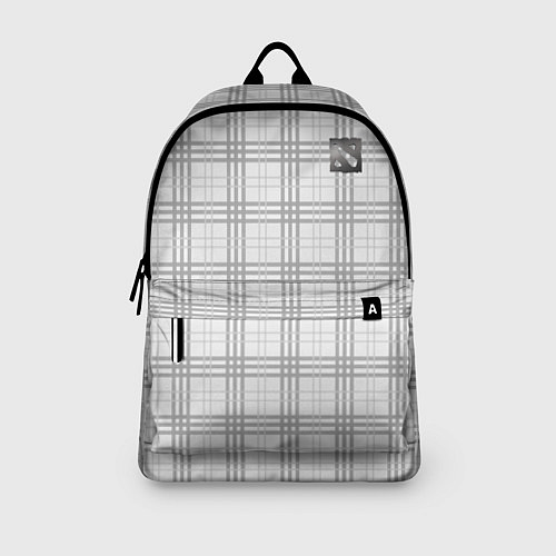 Рюкзак Dota 2 - Grey logo 2022 / 3D-принт – фото 3