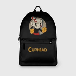Рюкзак Cuphead: Black Mugman, цвет: 3D-принт — фото 2