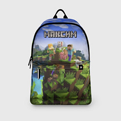Рюкзак Майнкрафт: Максим, цвет: 3D-принт — фото 2