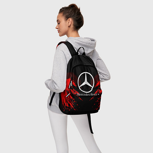 Рюкзак Mercedes-Benz: Red Anger / 3D-принт – фото 6