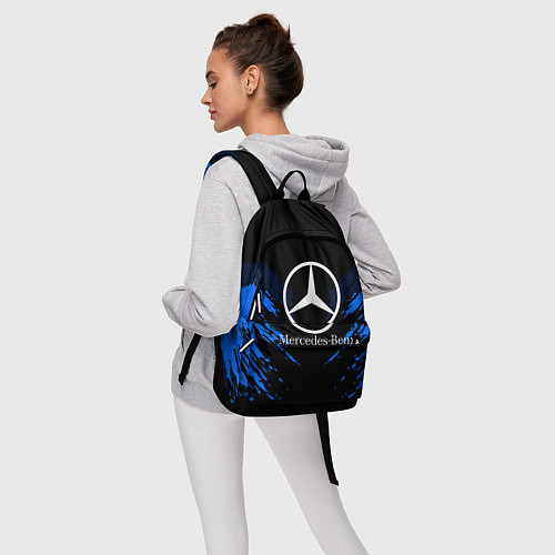 Рюкзак Mercedes-Benz: Blue Anger / 3D-принт – фото 6