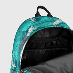 Рюкзак Лазурные дельфины, цвет: 3D-принт — фото 2