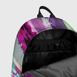 Рюкзак Цветные полосы, цвет: 3D-принт — фото 2