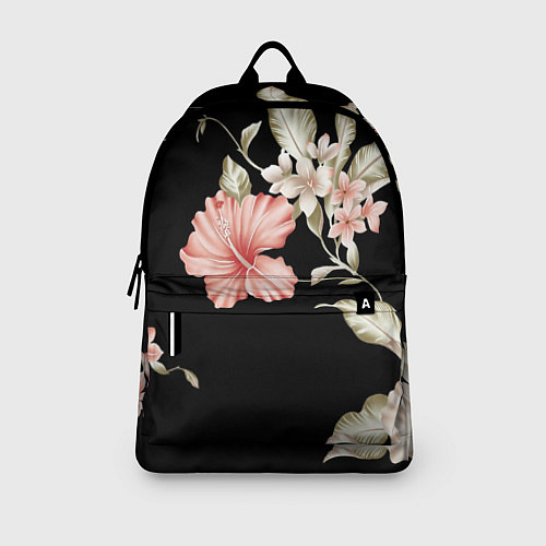 Рюкзак Цветок во мраке / 3D-принт – фото 3
