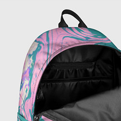 Рюкзак Розовый Мрамор, цвет: 3D-принт — фото 2