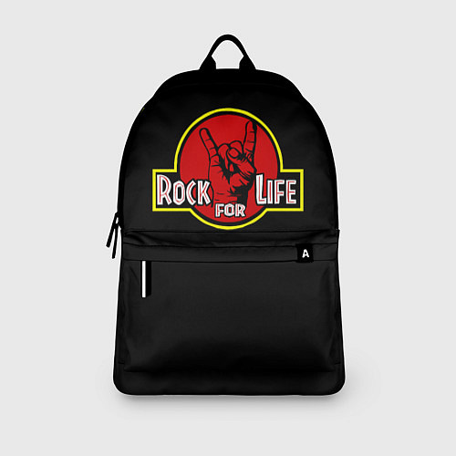 Рюкзак Rock for Life / 3D-принт – фото 3