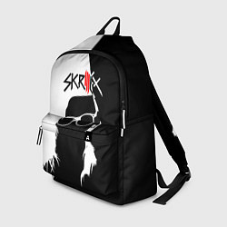 Рюкзак Skrillex: Black & White цвета 3D-принт — фото 1