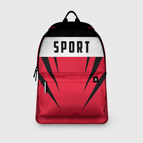 Рюкзак Sport: Red Style / 3D-принт – фото 3