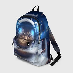 Рюкзак Кот-космонавт, цвет: 3D-принт