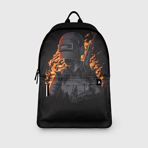 Рюкзак PUBG: Flame Soldier / 3D-принт – фото 3