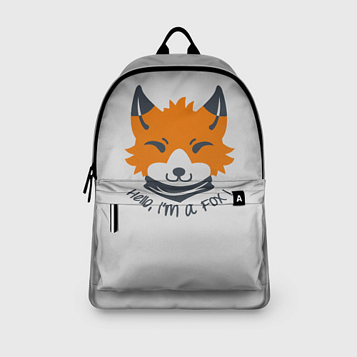 Рюкзак Hello Fox / 3D-принт – фото 3